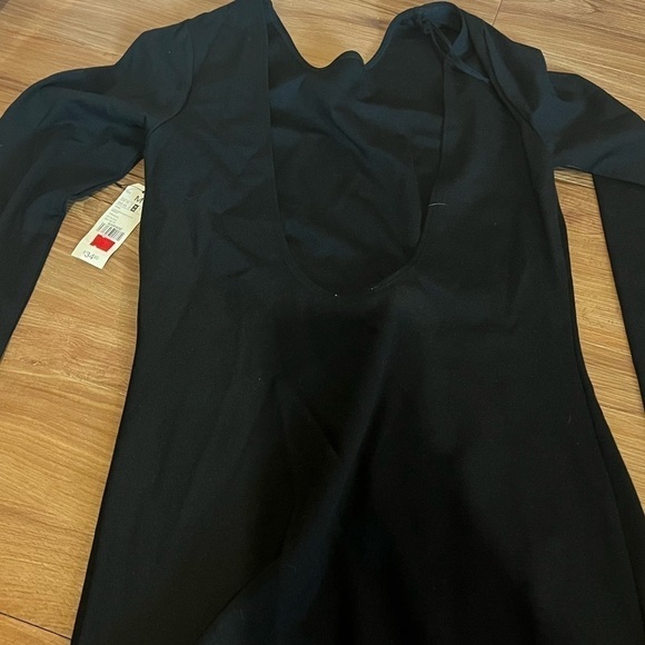Garage Black Lower Back Dress New With Tags M - Picture 3 of 3